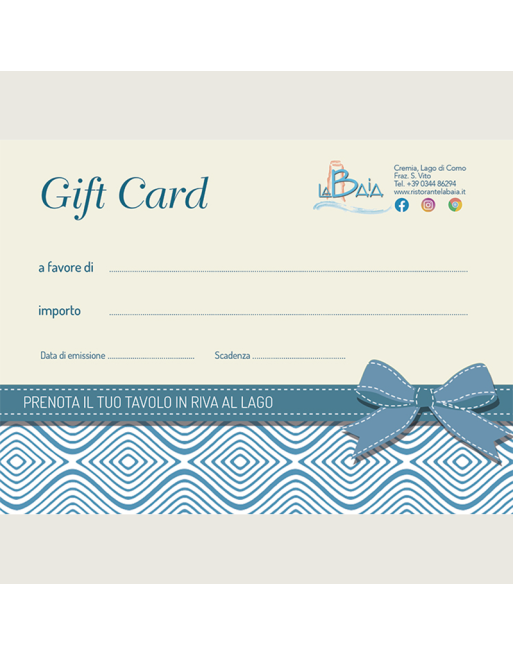 Voucher Regalo